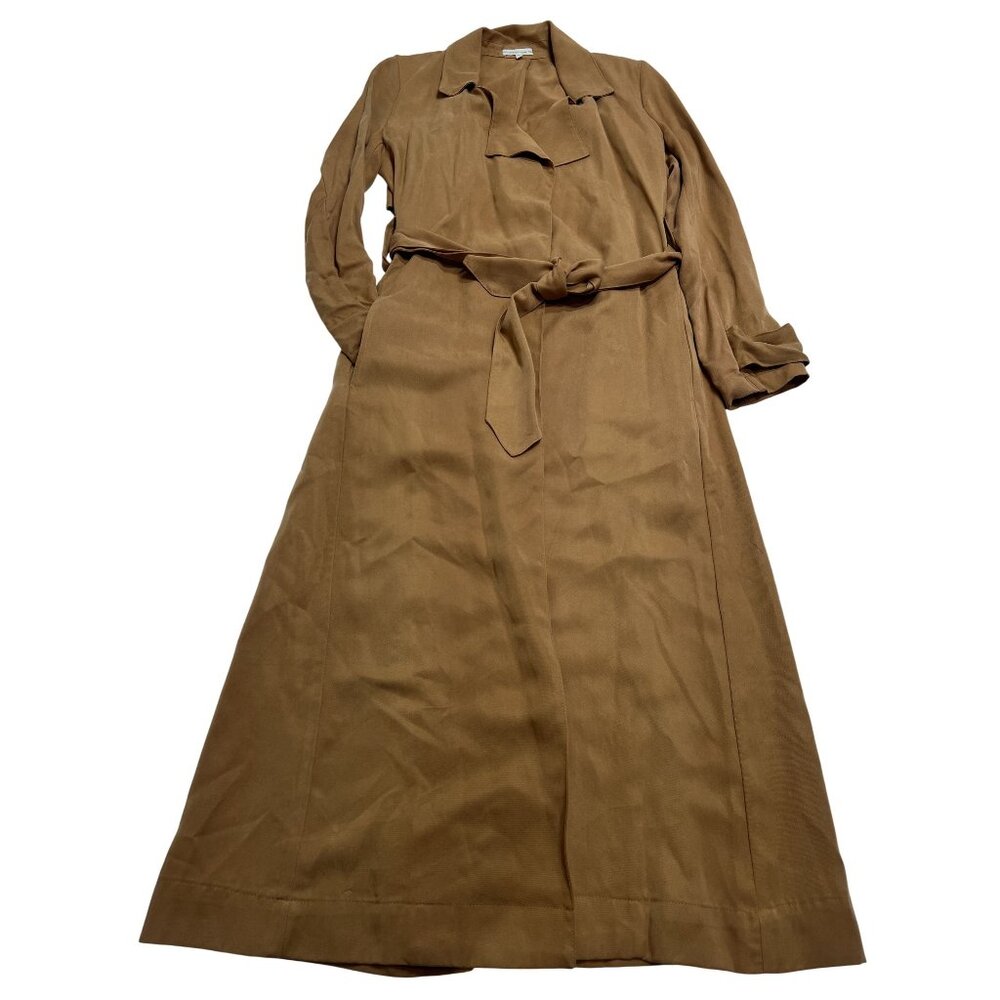 Whimsy & Row Gia Trench Coat in Brown